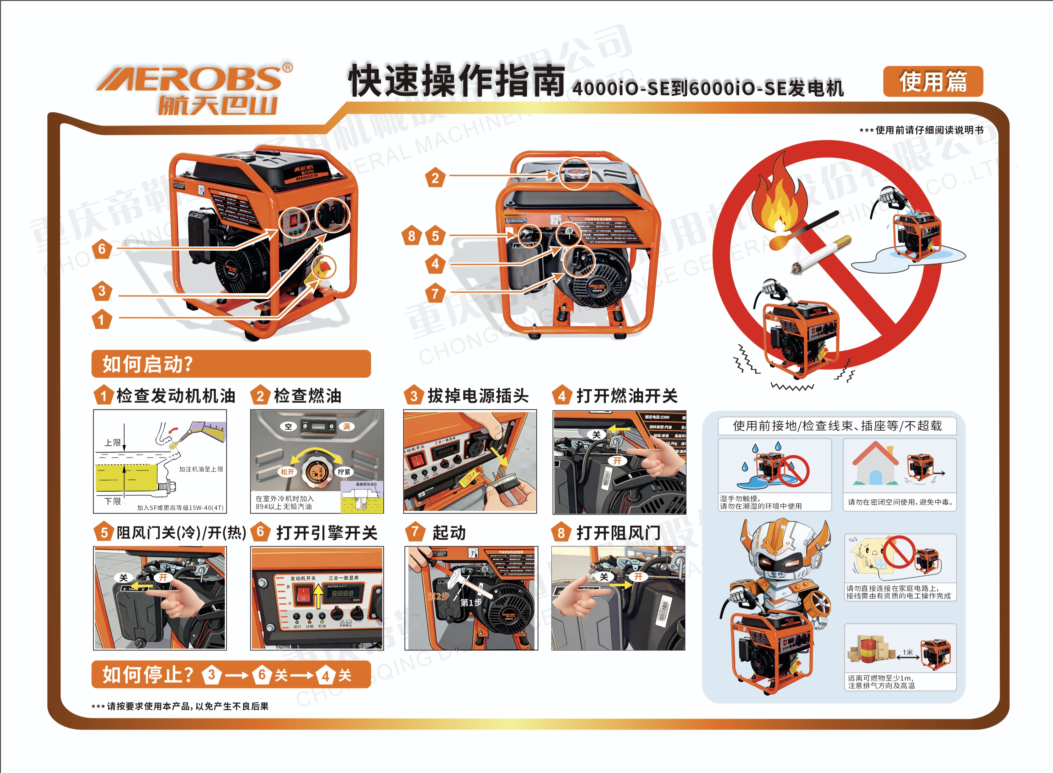 4000iO-SE及6000iO-SE%20开架变频发电机使用图
